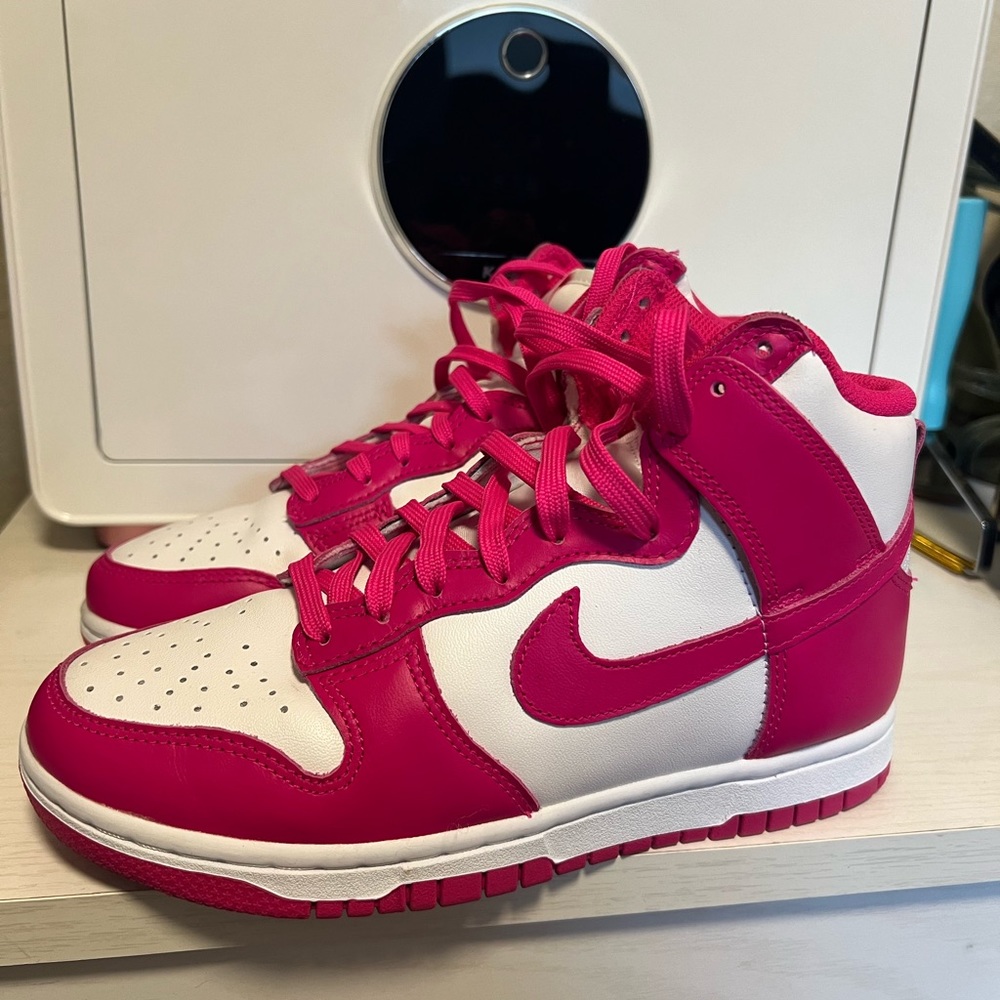 NWOT Nike Dunk High 'Pink Prime” SZ 6W NEVER WORN - Picture 4 of 5